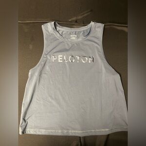 Peloton Gray/Blue Tank Top